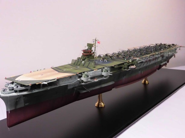 航空母艦 瑞鶴 ⓰ 完成 | プラモデル空母の特徴
