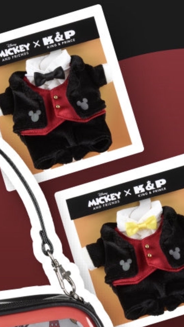 11.12ミッキー✖️キンプリ コラボグッズ発売！！ミッキーのはぴぬい服