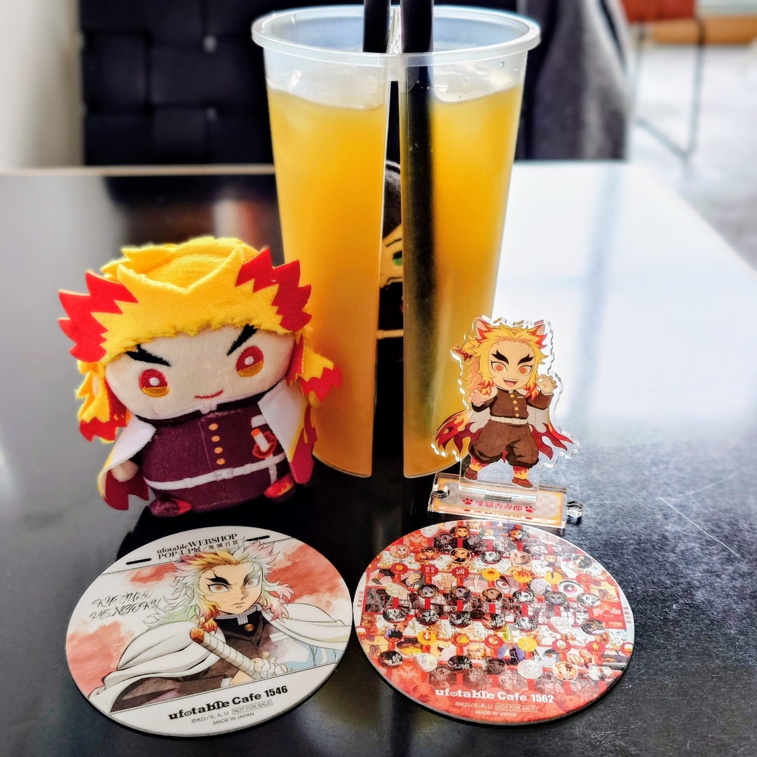 ⑶鬼滅の刃 我妻善逸 隊士百景 ツインドリンク コースター 10