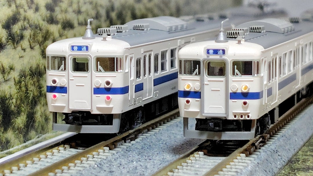 KATO 415系 (常磐線・新色) 7両基本セット 入線‼️ その③ (品番10