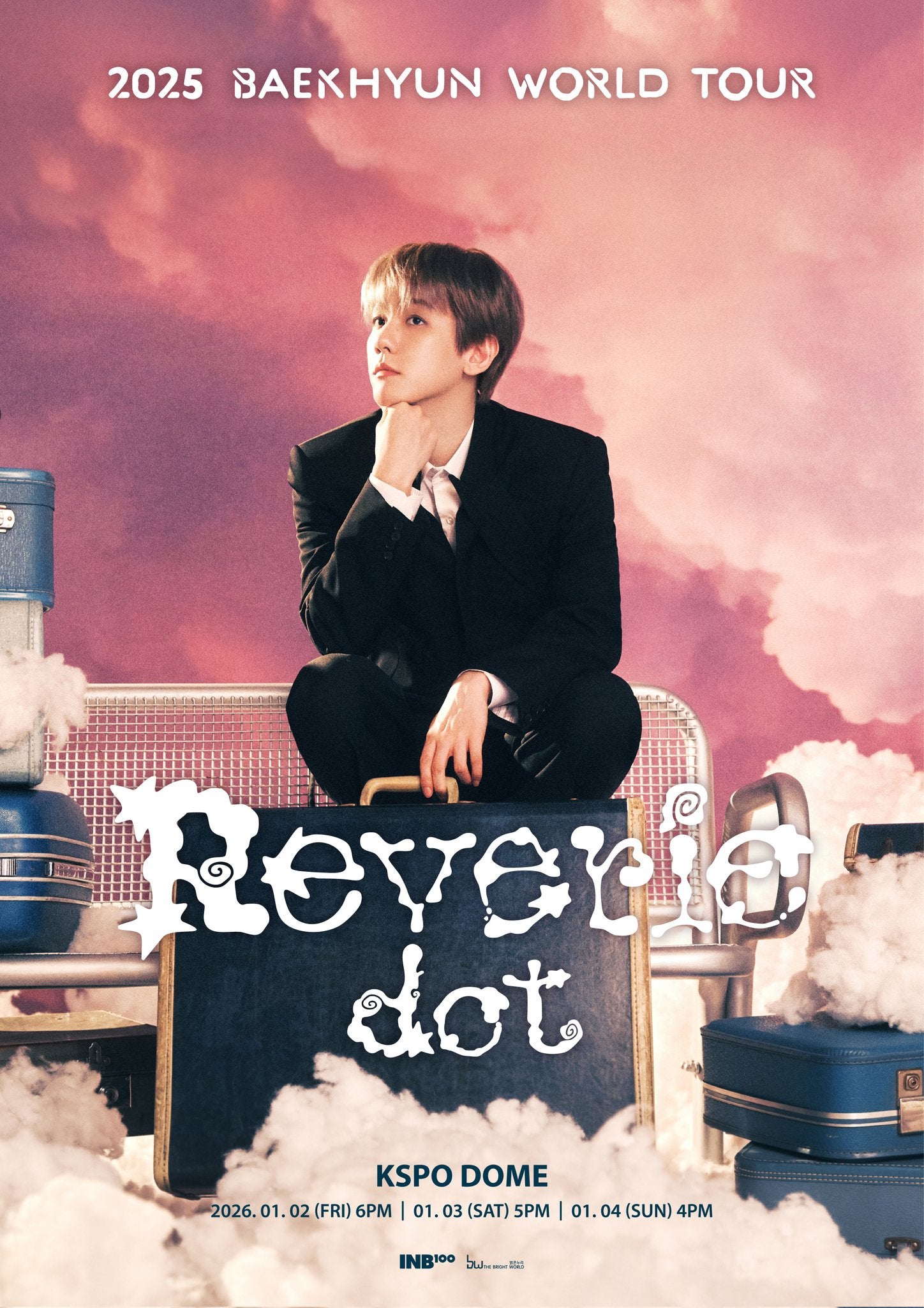 EXO ベッキョン Reverie dot アンコン フリース ※トレカなし EXO