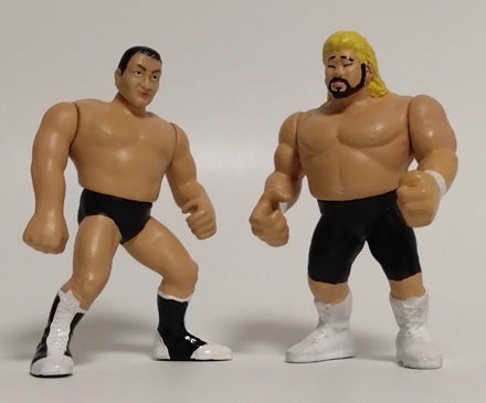 平田淳嗣』と『ヒロ斎藤』を作ってみよう ハズブロWWFプロレス