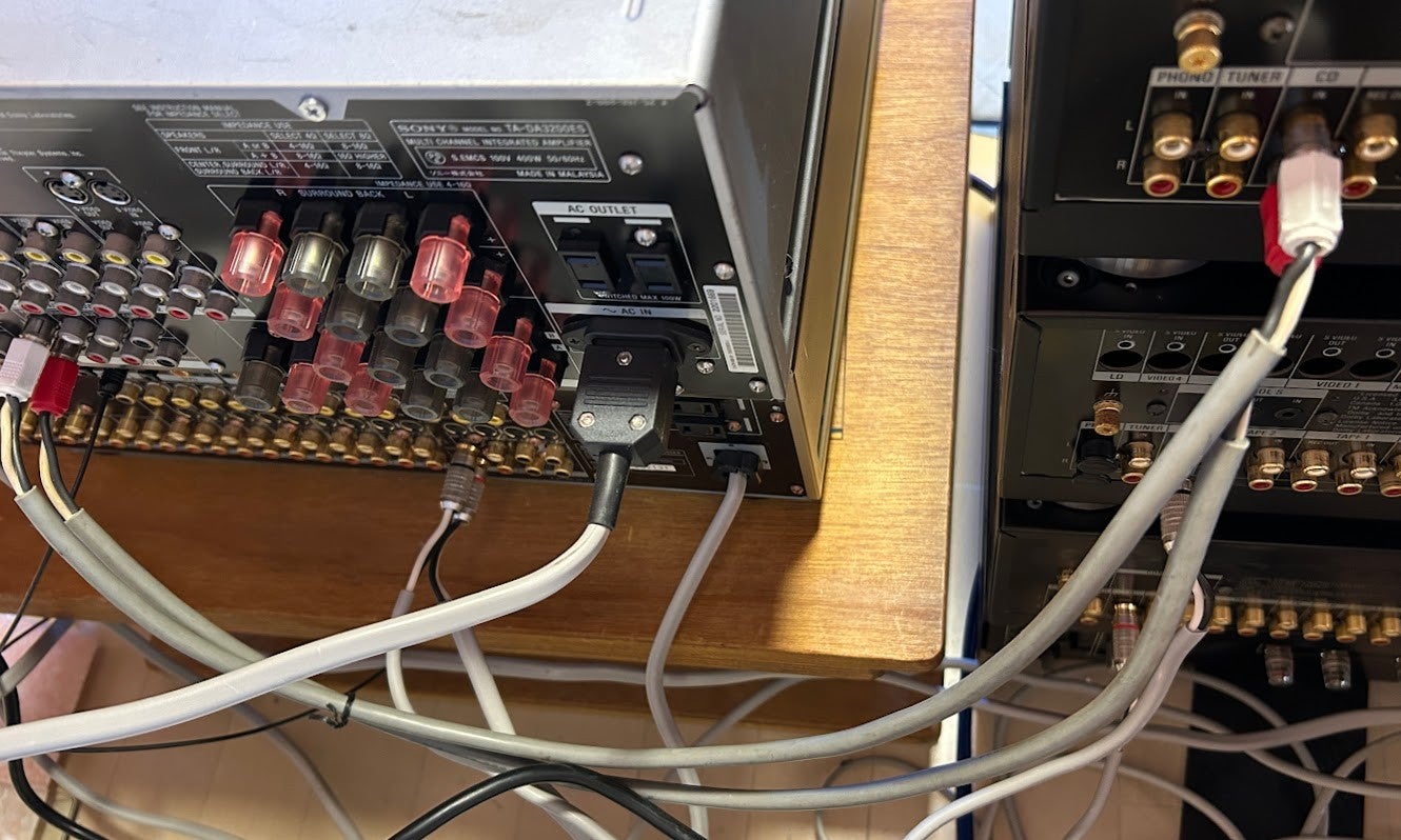 SONY ソニー AVアンプ TA-AV670 | もぐ の ブログ