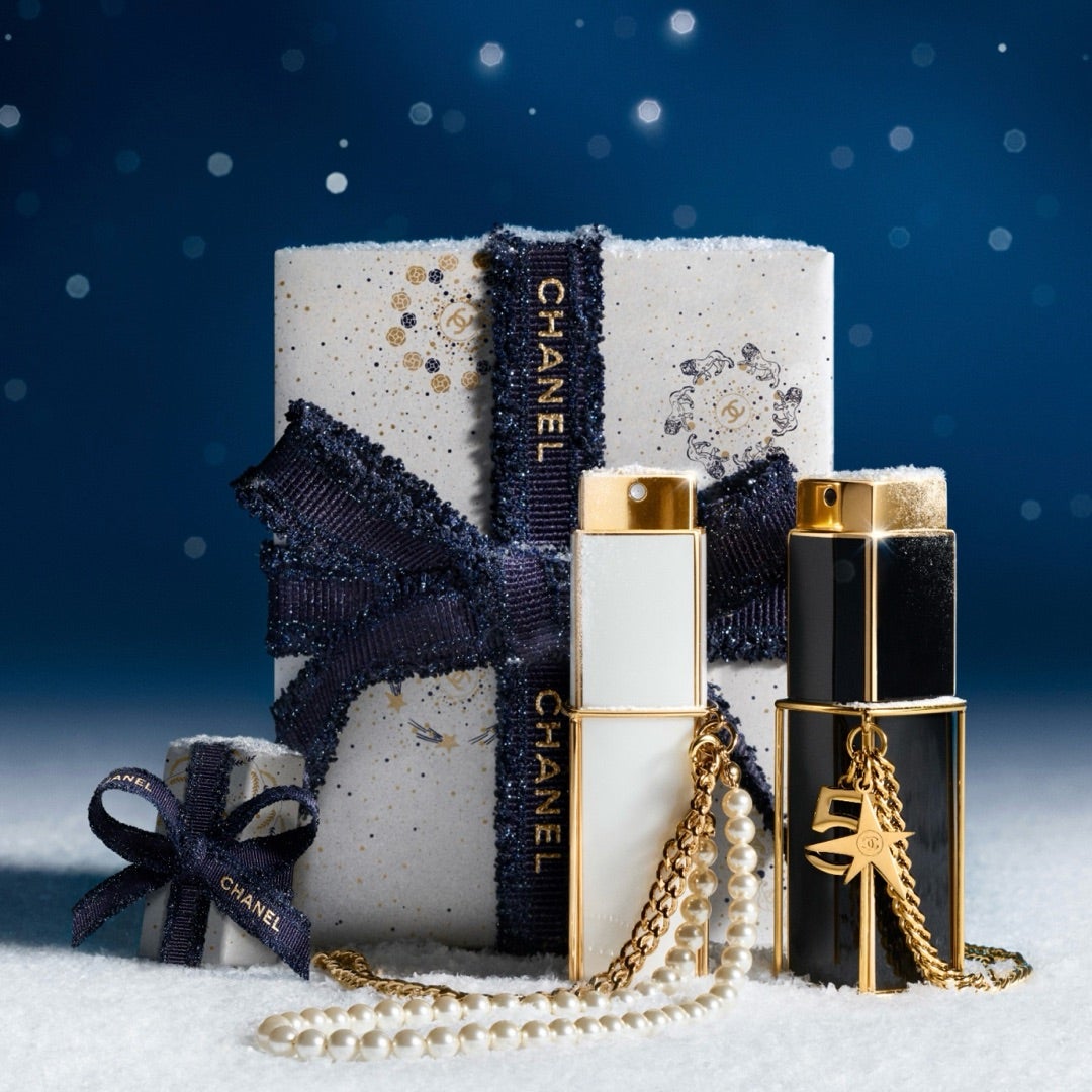 クリスマスコフレ2025CHANEL限定品ホリデーオードゥパルファムパース