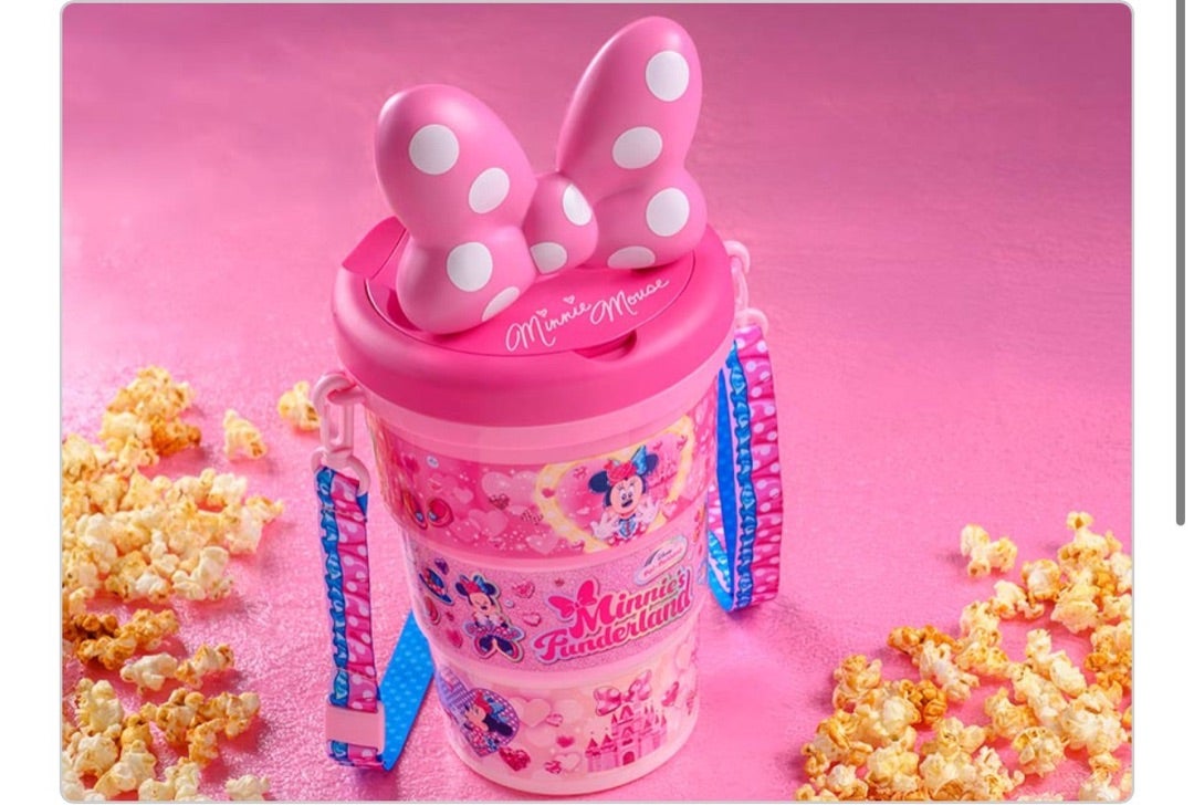 ミニーちゃんのポップコーンバケットはいつから買える
