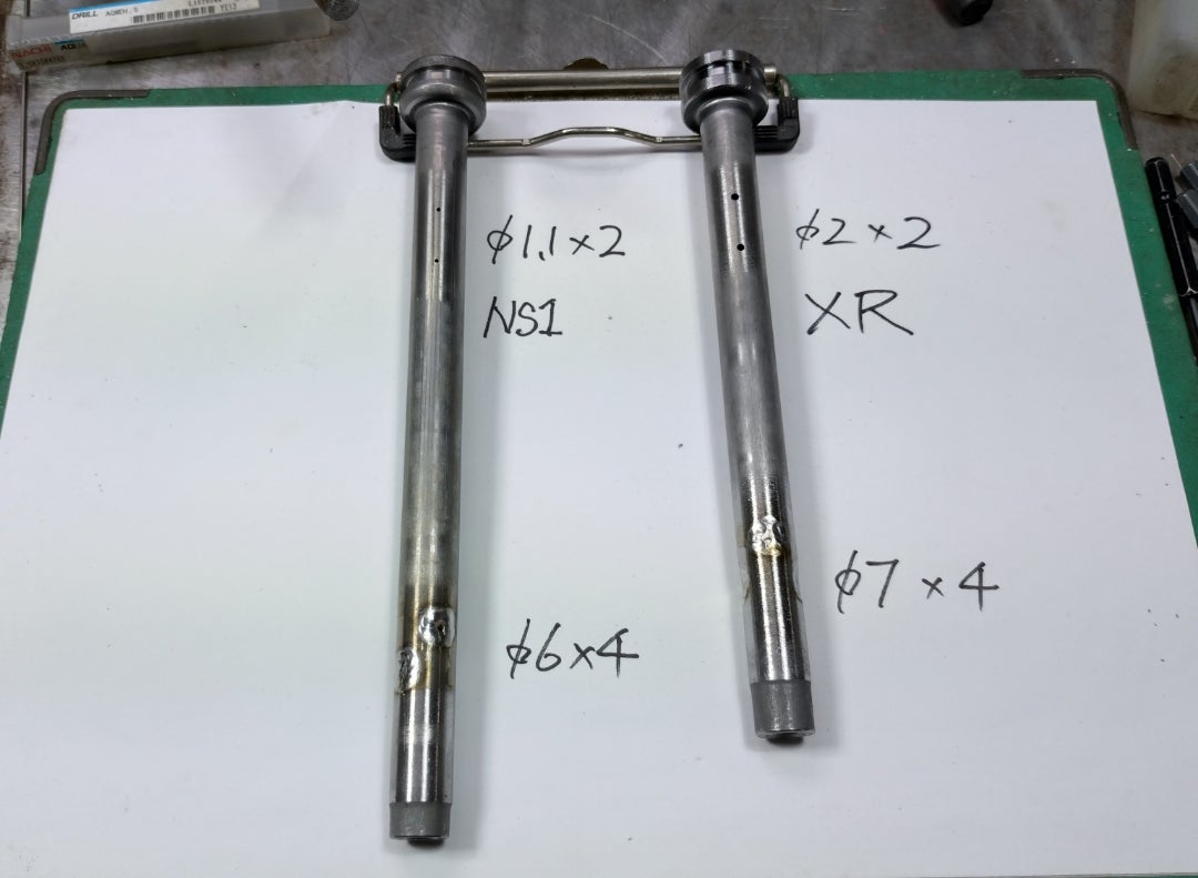 NS-1のシートパイプ加工と………(`・ω・´) | ヒデハルエンジニアリングの