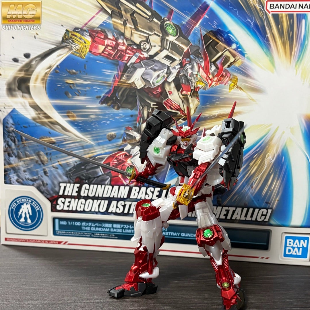 MG 1/100 ガンダムベース限定 戦国アストレイ頑駄無 [メタリック] その
