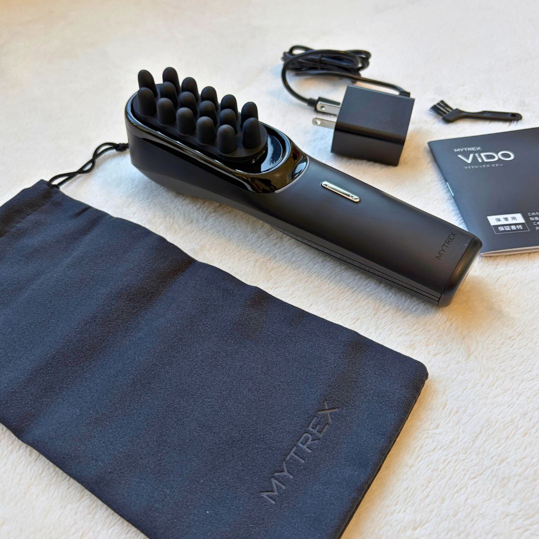 mytrex vido ヘッドマッサージャー ビドー 口コミ～気持ちよさは本当