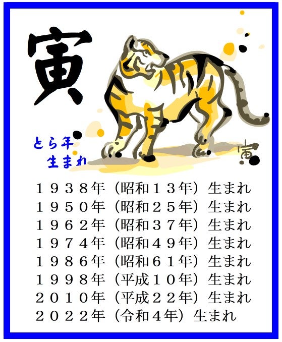2026年 とら年（寅年）生まれの運勢 干支（えと）占い - 福岡占いの館