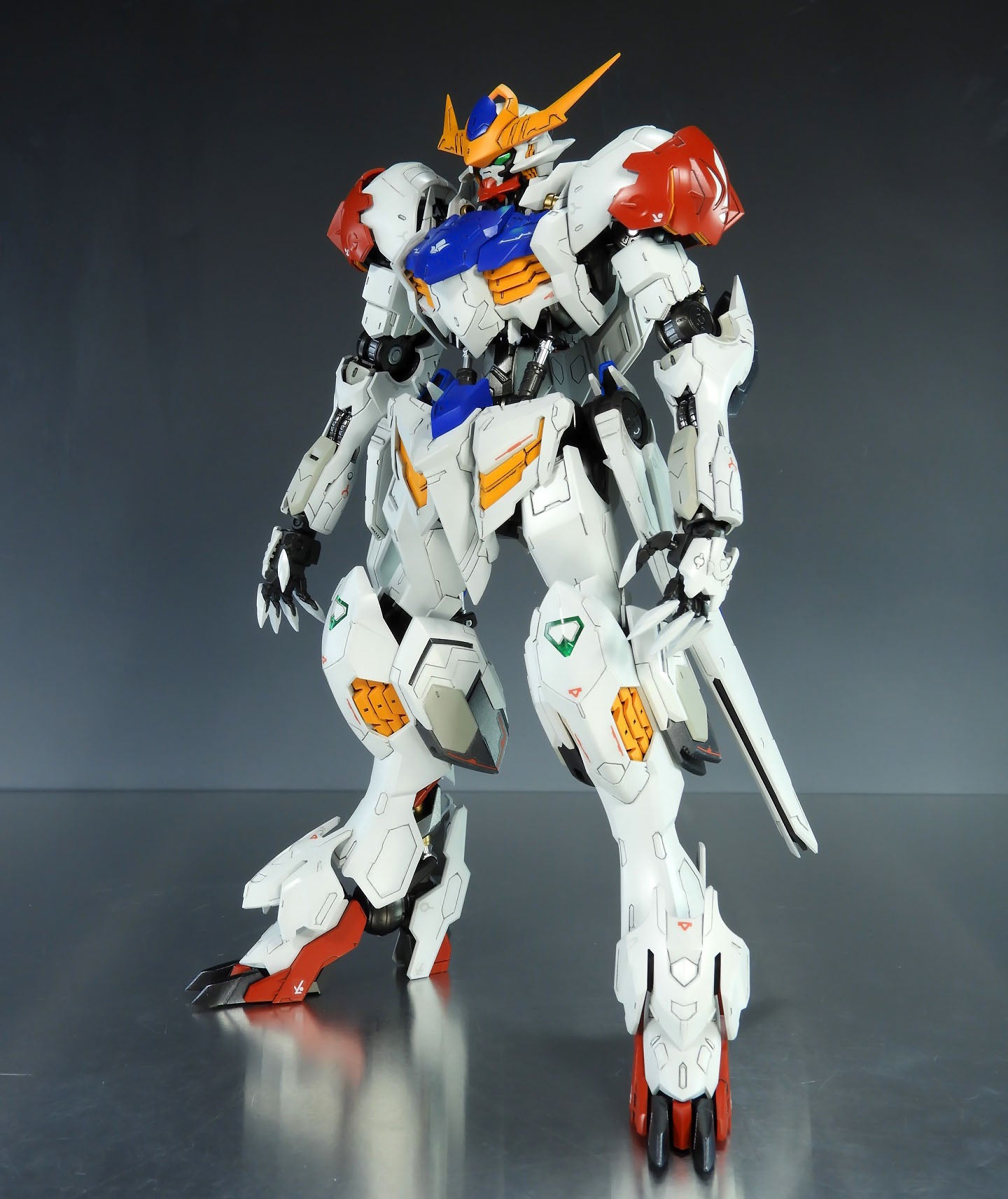 MG バルバトスルプス 金塗装 MG ガンダムバルバトスルプス 塗装/完成