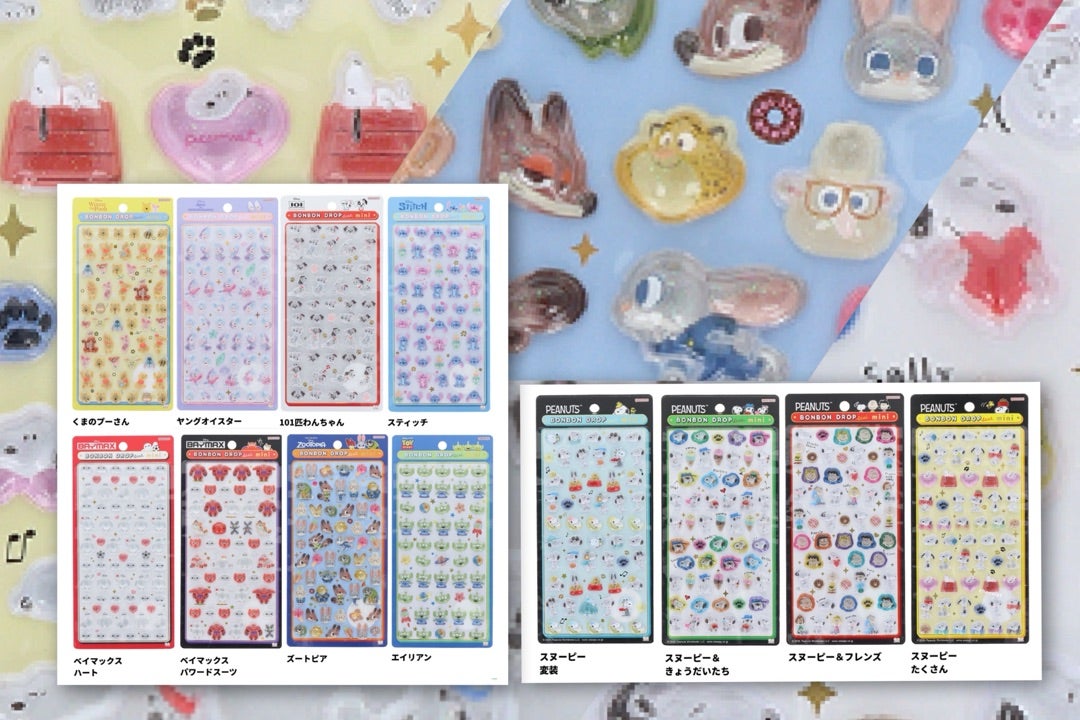 12月発売♥スヌーピー・ディズニーのボンボンドロップミニ♥メリング12