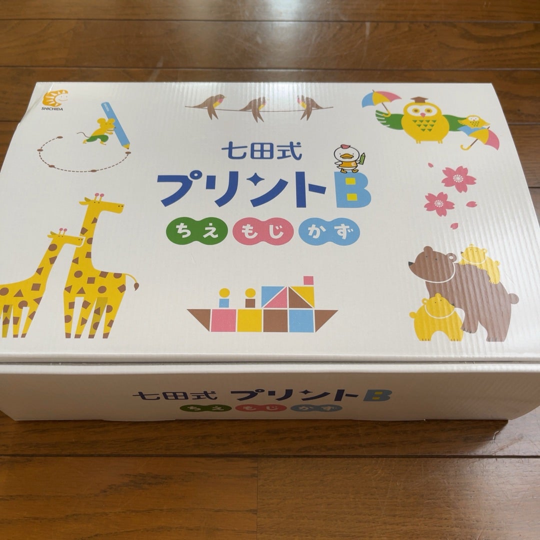 七田式プリントAからBへ】3歳4ヶ月で取り組んだ七田式プリントBの記録