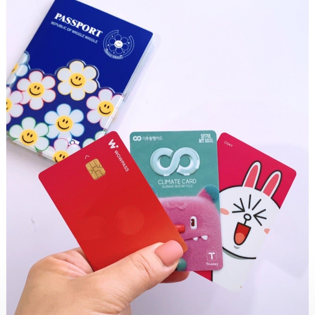 韓国旅行の基本「wowpass・t-moneyカード・気候同行カード」の違い