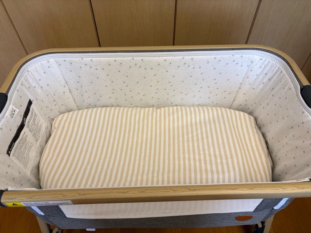 HZDMJベビーベッドのマットが薄い？解決策はニトリの「あのアイテム