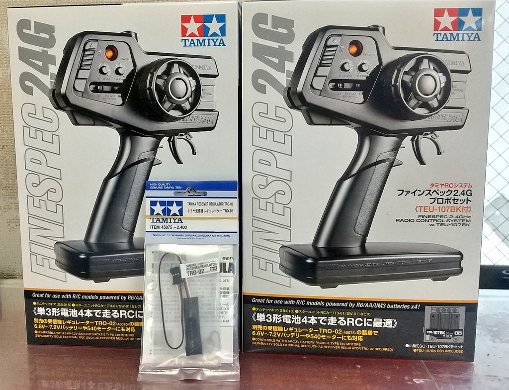 新「ファインスペック(TEU-107BK付き)」を使ってみる ～7.2Vバッテリー