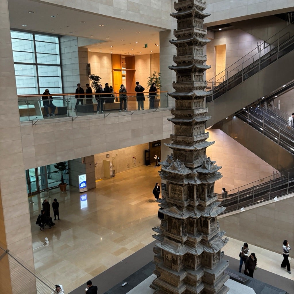 25.12ソウルひとり旅】国立中央博物館 無料ガイドあり 国宝ほか1万5千