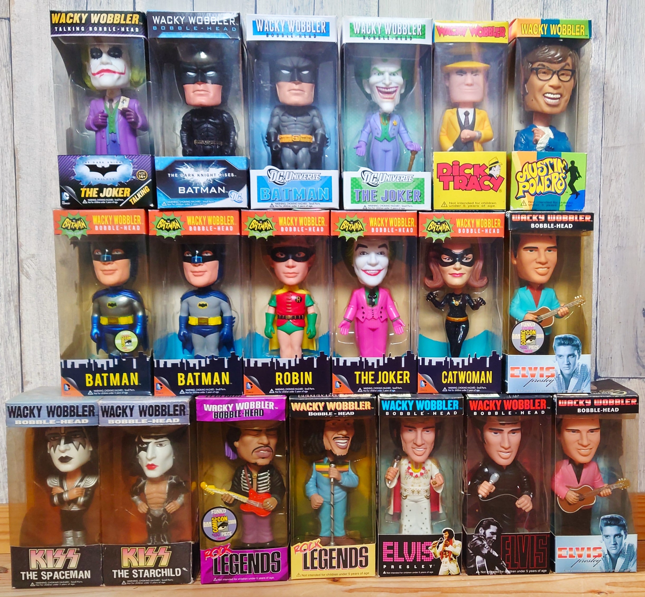 FUNKOのボビングヘッド/ワッキーワブラー発売25周年記念の限定版が発売