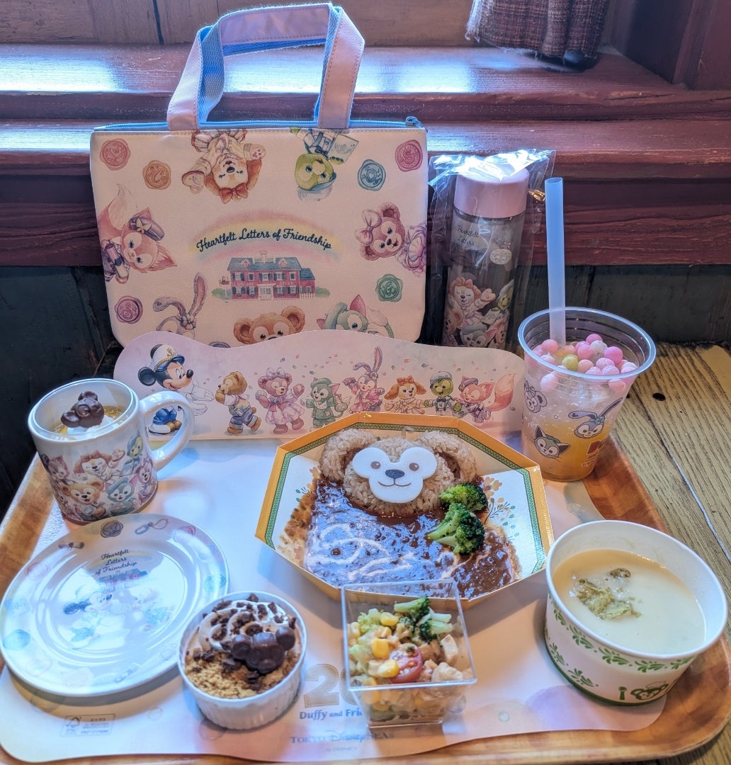 ☆ダッフィーハートフェルト・レターズ・オブ・フレンドシップ