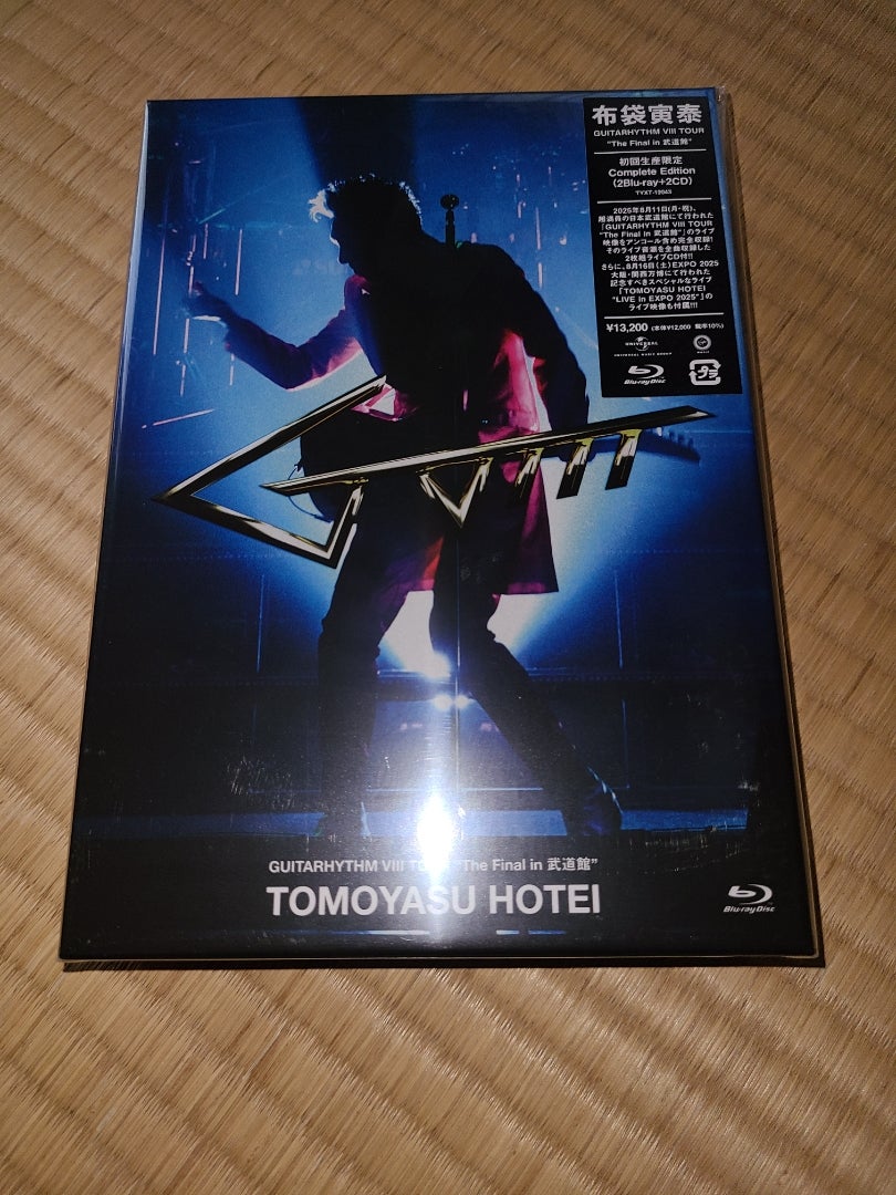 布袋寅泰のNEW LIVE Blu-ray | TATSU'S BLOG