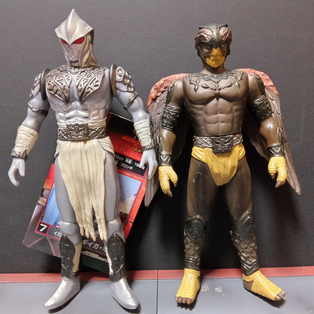 超クウガ展 グロンギパート ＆ 仮面ライダー怪人シリーズ ソフビ