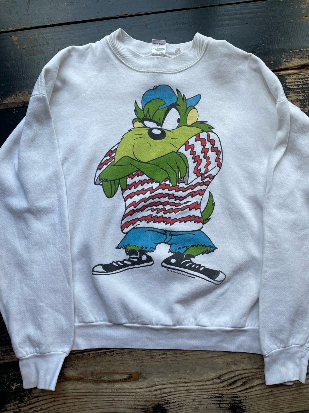 90s Tasmanian Devil sweat shirt | side car charlie
