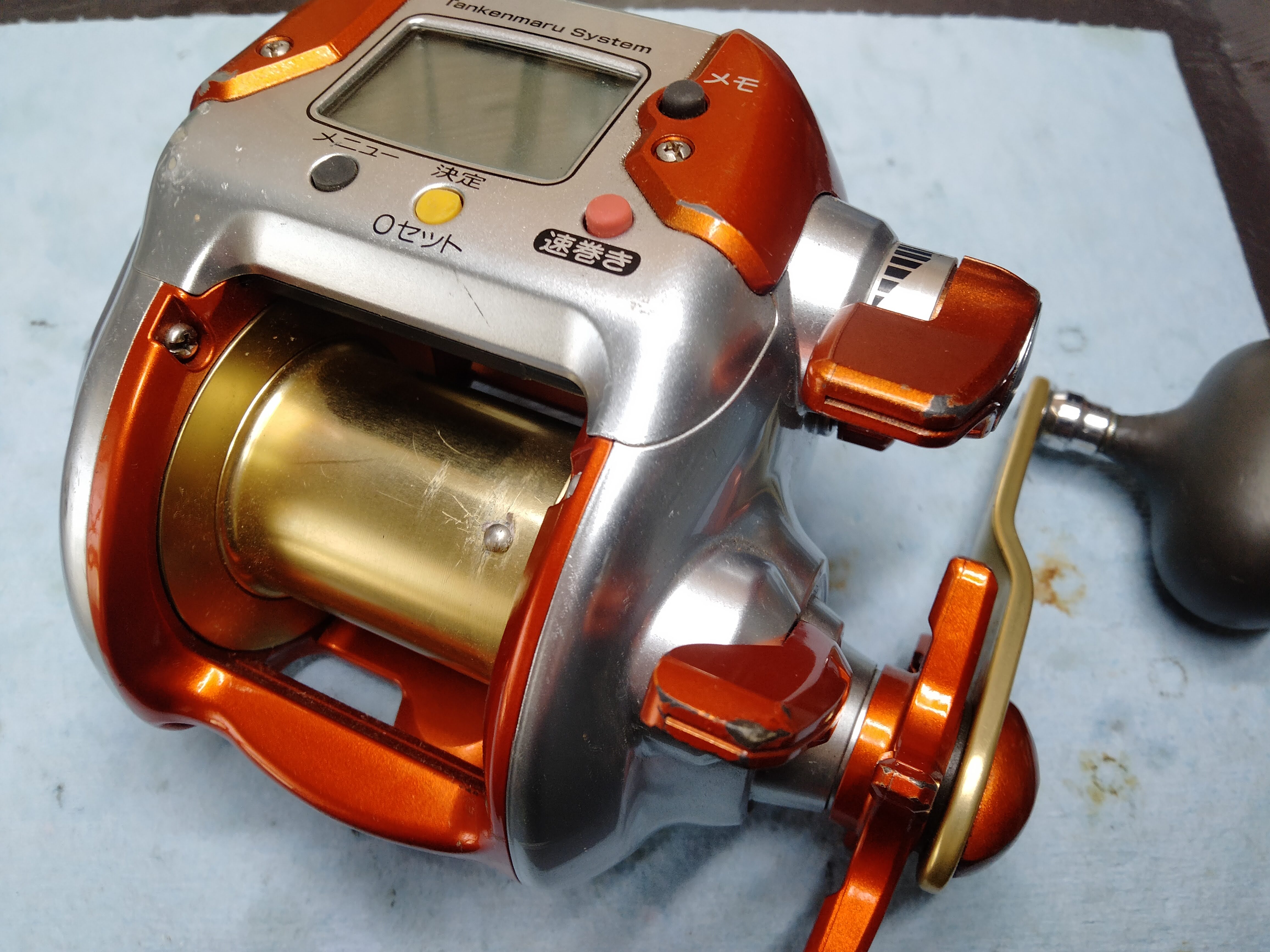 06電動丸3000イカスペシャル整備その① | reelmaintenance-higarageの