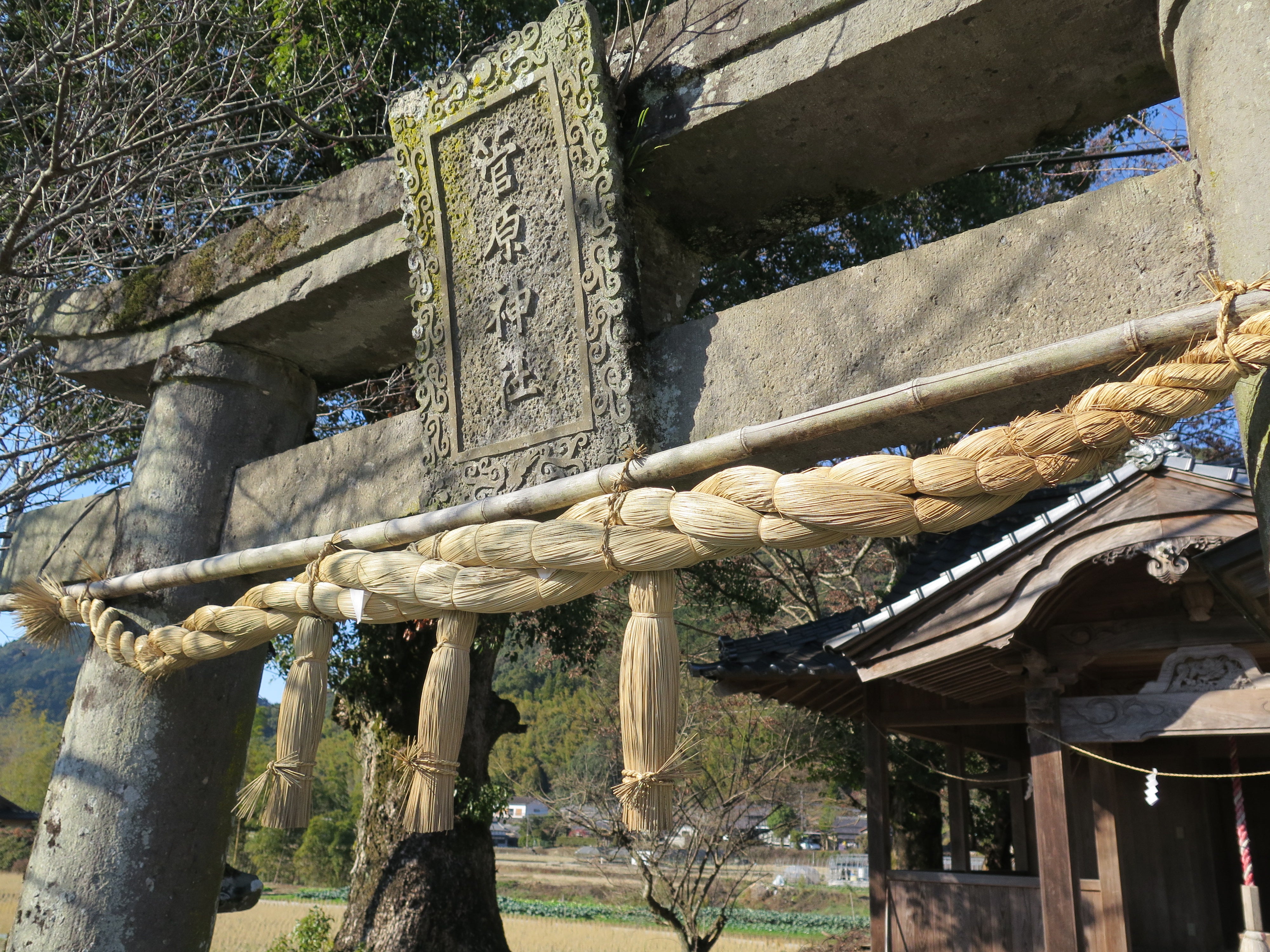 ひねり灯籠（管原神社） | Takashi's Cafe