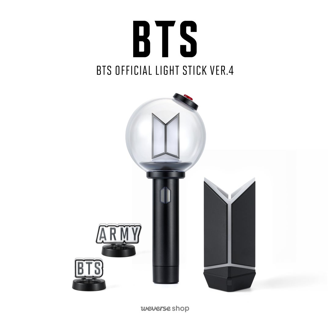BTS】BTS OFFICIAL LIGHT STICK VER.4／アミボム4 予約販売決定 | B