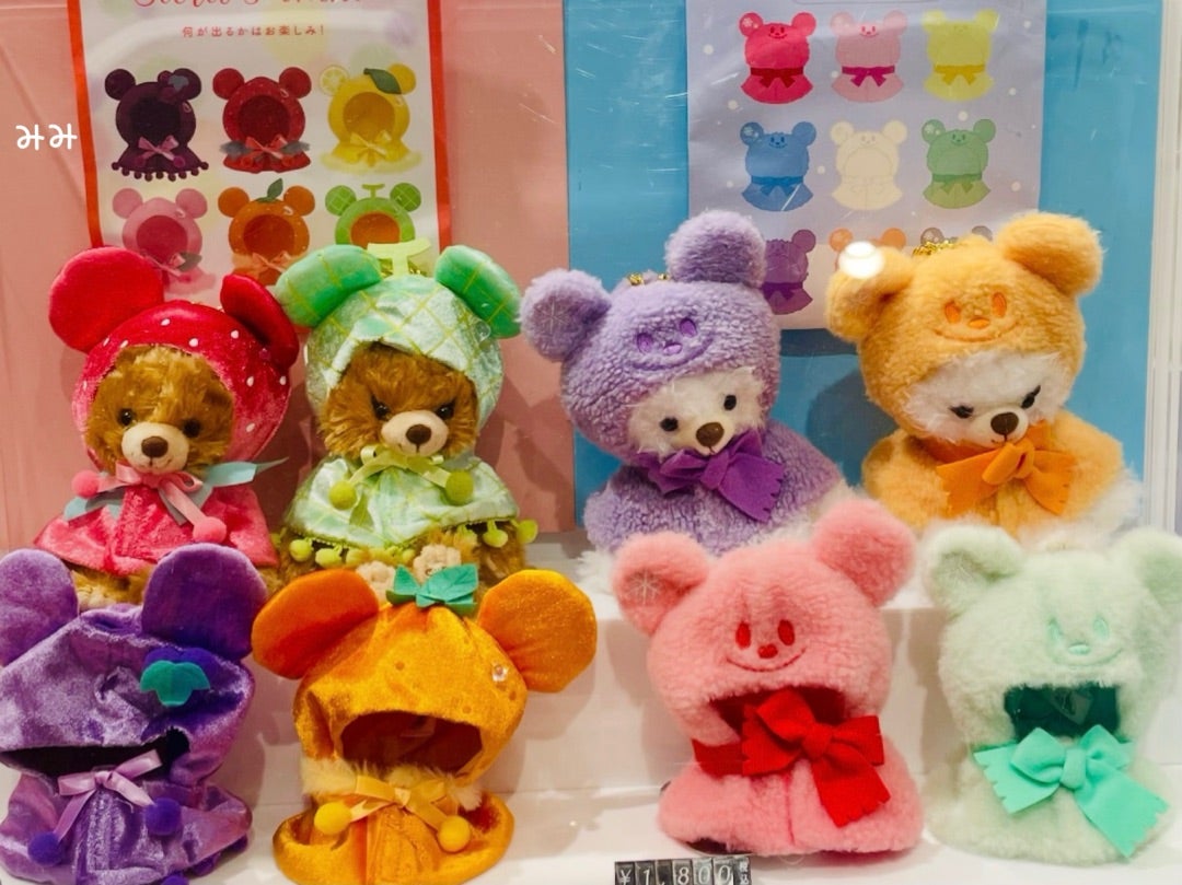 ディズニーストア♡新商品！！フルーツデザインのシークレットポンチョ