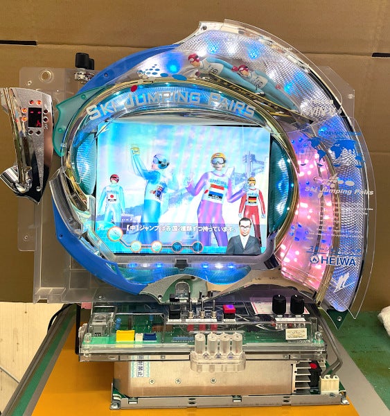 プチレトロ【卓上パチンコ】初代 CRスキージャンプペア（平和）可変