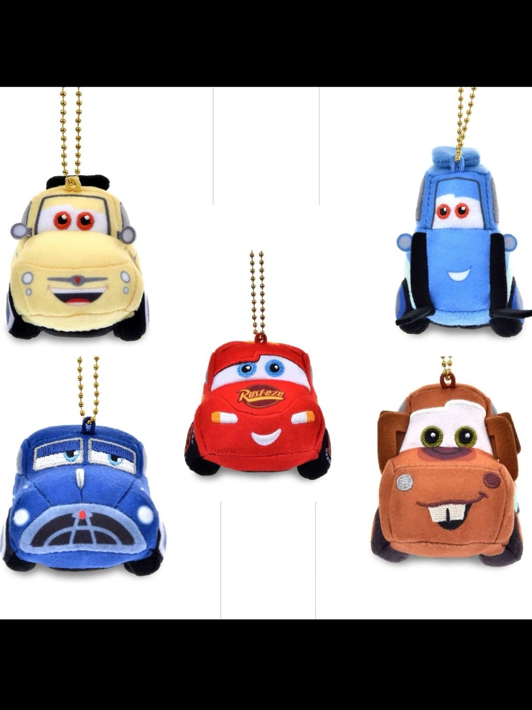 ディズニーストア♡新商品！！カーズたちのぬいぐるみキーチェーン