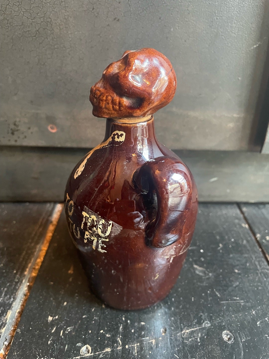 1950〜1960s skull mini decanter | side car charlie