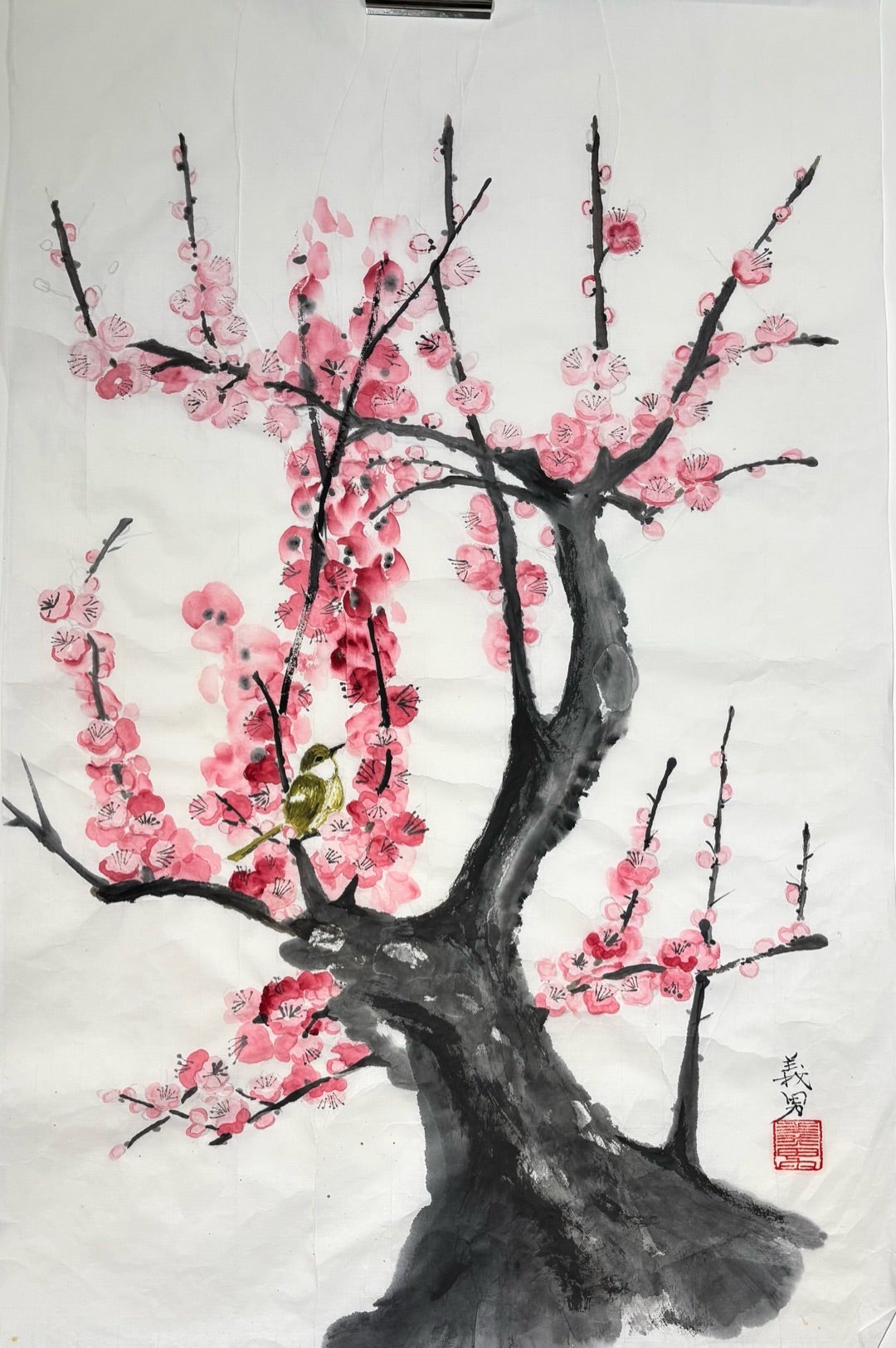 父の水墨画。 | Oの家。