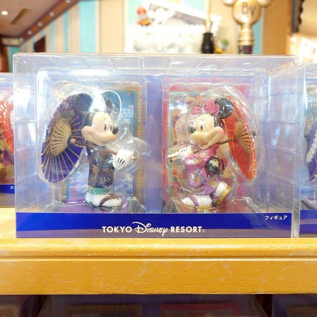 和装姿のミッキー＆ミニー！東京ディズニーリゾート フィギュアセット