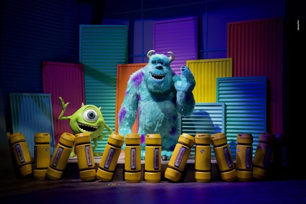 ピクサー展 キャンバスアート モンスターズインク ディズニー ピクサー