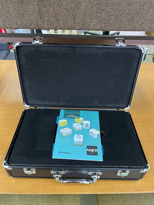 AMOS（アモス）COMPLETE GEAR 手積み麻雀牌セット✨アルミケース付