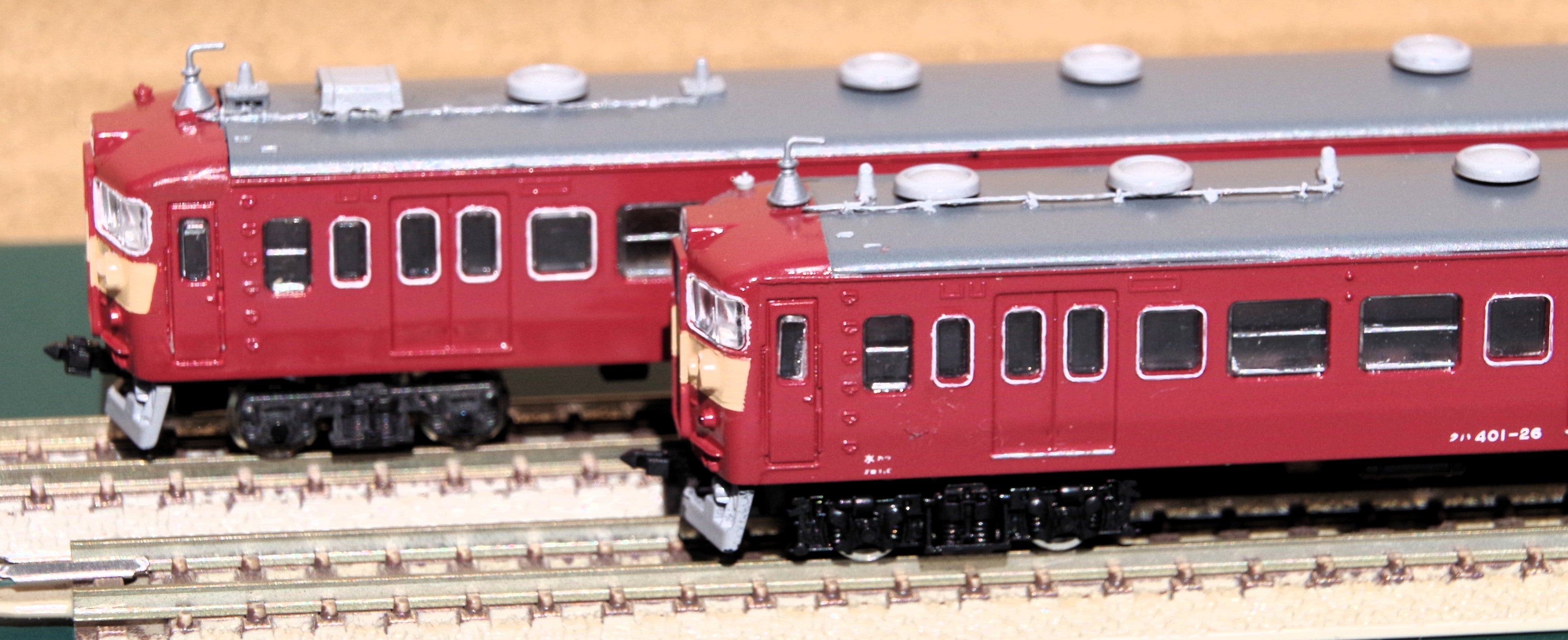 Nステ：その5】GMキット改造 国鉄401系 | マル鉄回顧録