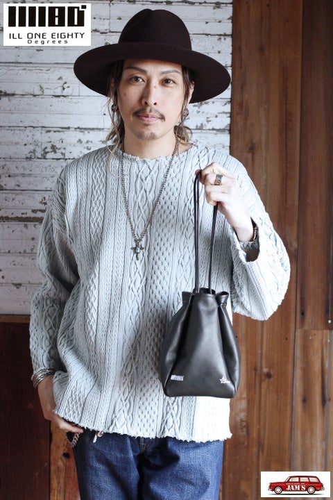 ILL180°」ホースハイド 巾着バッグ ILL261-53 | アメカジ通販セレクト