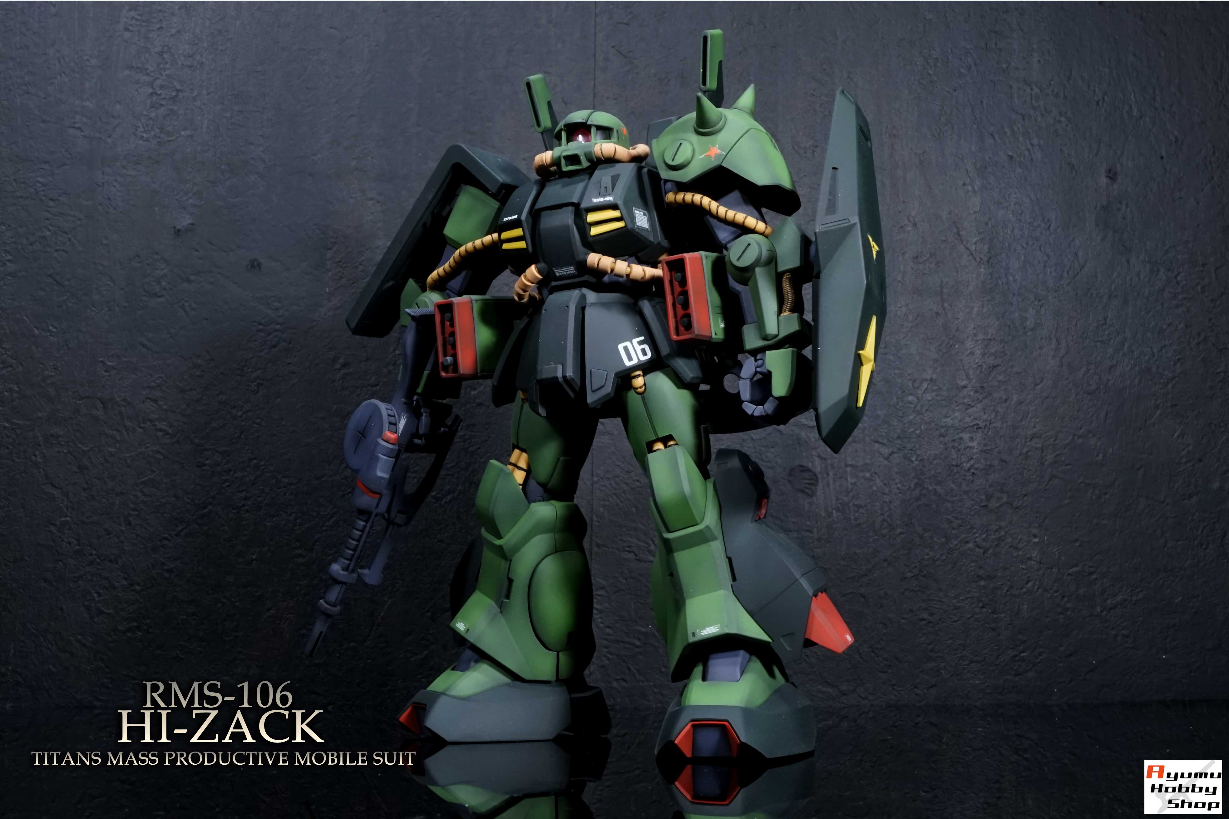 1/100 MG RMS-106 ハイザック□機動戦士Zガンダム□塗装/完成品