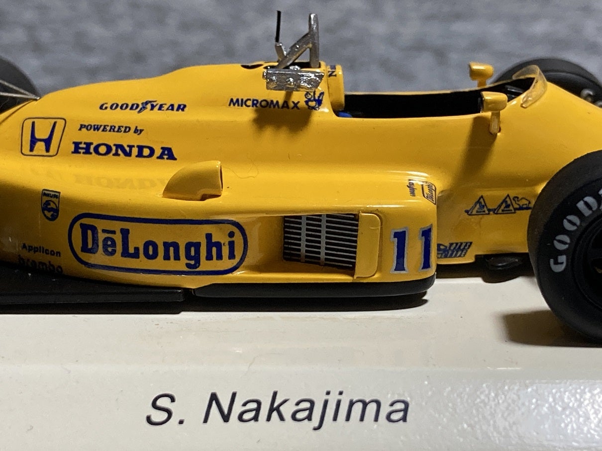 今日1月23日は日本人初のF1ドライバー中嶋悟さんの誕生日ってこと