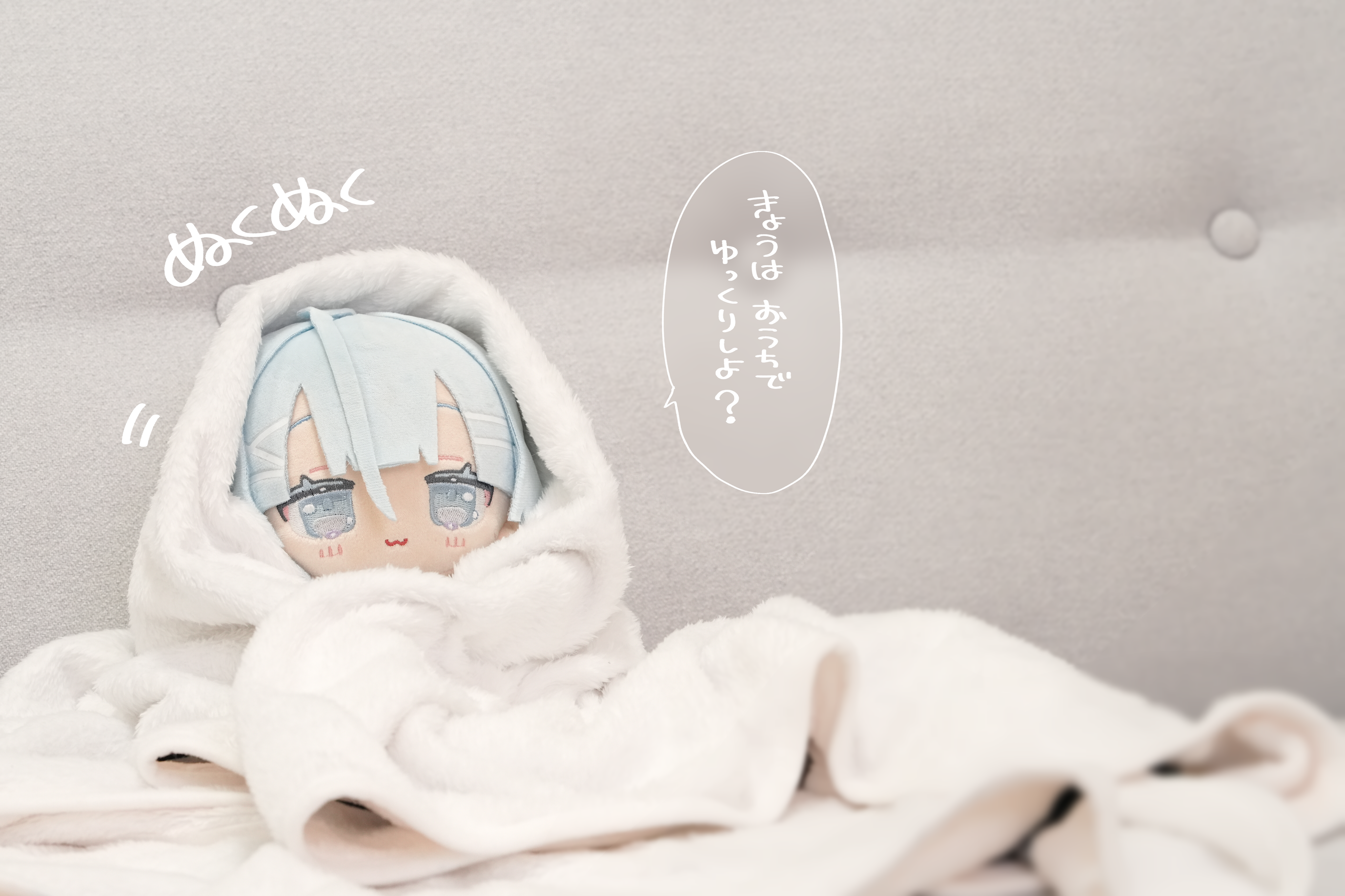 あなたのひざの上が特等席♡だせいちゃんぬいぐるみ化プロジェクト