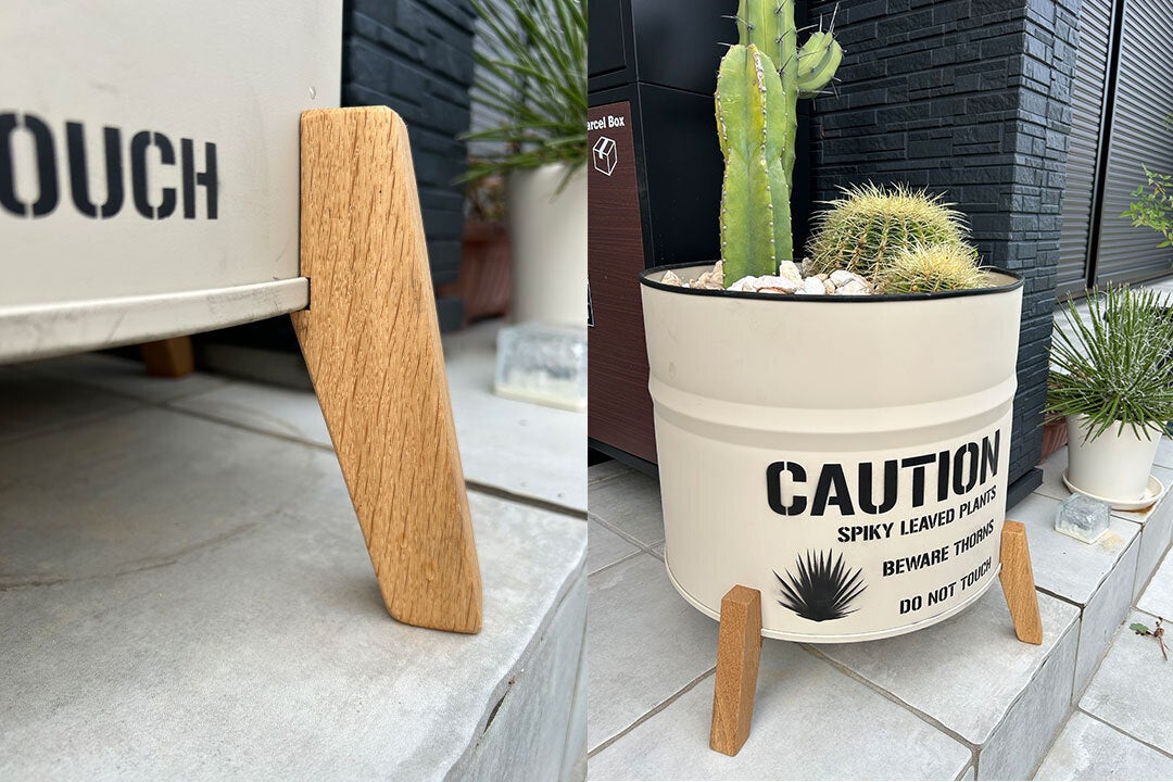ドラム缶をリメイク！最高にカッコイイドラム缶プランター - CAMPFIRE