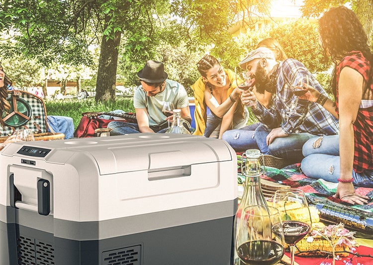 55Lまで大容量&-26℃究極冷凍！ポータブル冷蔵冷凍庫「YUNGER-CFR