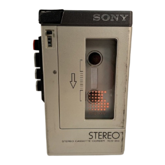 SONY TCS-350 SERVICE MANUAL Pdf Download | ManualsLib