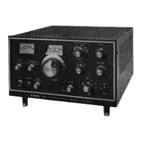 Trio TS-510 Manuals | ManualsLib