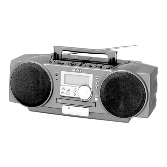 SONY ZS-D1 CDラジカセ パーソナルオーディオシステム 1996年製 SONY