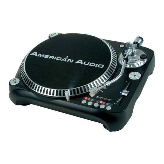 American Audio DTI 1.8 ダイレクトドライブターンテーブル American