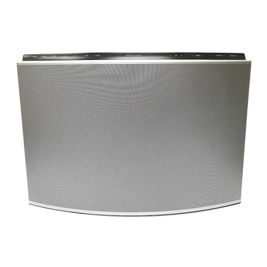 BANG & OLUFSEN BEOSOUND 1 STEREO SYSTEM MANUAL | ManualsLib