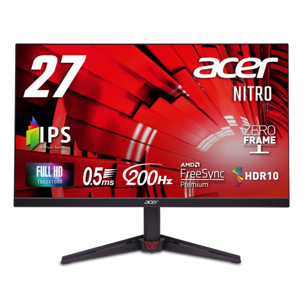 Acer ゲーミングモニター 27インチ IPS フルHD 非光沢 200Hz 0.5ms