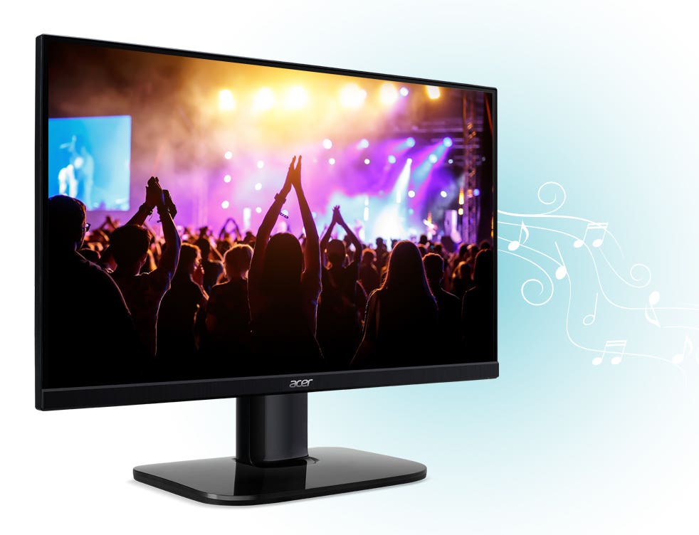 Acer スタンダードモニター 24.5インチ フルHD IPS 100Hz 1ms HDMI